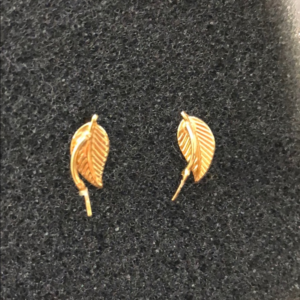 Leaf earrings